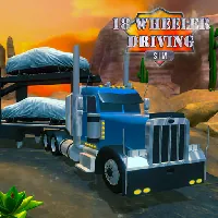 18 Wheeler Driving Sim - 3kh0 Games