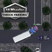 18 Wheeler Truck Parking - 3kh0 Games