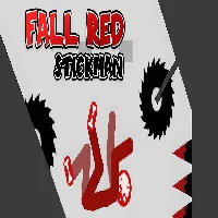 Fall Red Stickman - 3kh0 Games