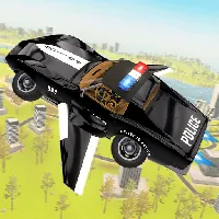 Flying Car Game Police Games - 3kh0 Games