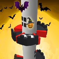 Helix Jump Halloween - 3kh0 Games