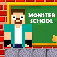 Herobrine Vs Monster School - 3kh0 Games