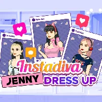 Instadiva Jenny Dress Up - 3kh0 Games