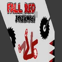 Fall Red Stickman - 3kh0 Games